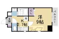 アライブ町楠葉503の間取り