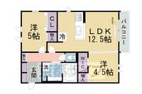 Verde mare307の間取り