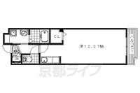 大阪府枚方市大峰元町2丁目の賃貸マンションの間取り