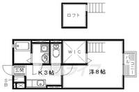 ソフィアKUZUHA101の間取り