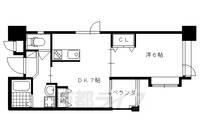 京都府京田辺市興戸下ノ川原の賃貸マンションの間取り