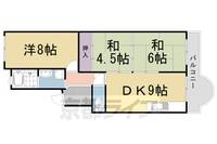 長岡コーポの間取り
