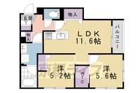 物件の間取り画像