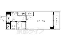CASA VERDE寺町二条405の間取り