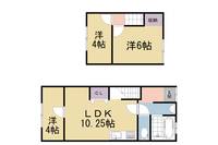 京都府宇治市大久保町(一戸建)の賃貸物件-の間取り