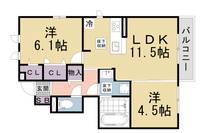 物件の間取り画像