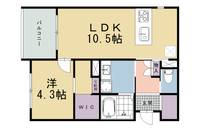 仮)中京区姉小路通堀川東入鍛冶町計画の間取り