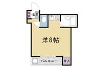 サンシャインシルク嵯峨205の間取り