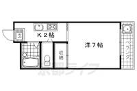 ハイムユアーズ407の間取り