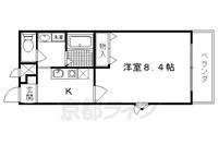 アムール Kuragano206の間取り