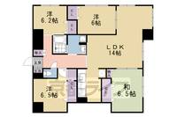 リージョン御池の間取り