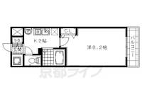 KDXレジデンス西大路の間取り