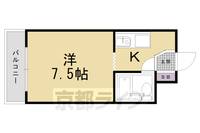 第二京都メゾンベルジュ西京極307の間取り