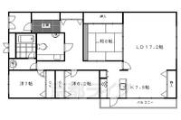 京都府京都市上京区寺町通今出川上ル2丁目鶴山町の賃貸マンションの間取り