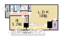 サンシティ四条西洞院101の間取り