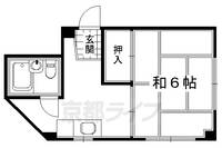大竹マンション201の間取り