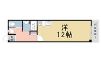ミスティニッシン206の間取り