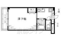 第18長栄レジデンス深草21の間取り