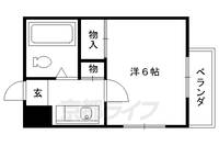 マンションTATSUMIYA307の間取り