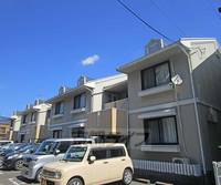 京都府京都市西京区山田弦馳町の賃貸アパートの外観