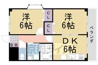 L・PATIO401の間取り