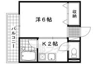 プライムシティおむろ106の間取り