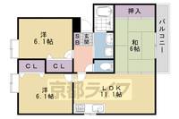 物件の間取り画像