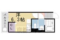 グロー桂203の間取り