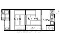 竹王荘210の間取り