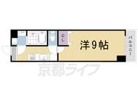 京都府京都市南区久世上久世町の賃貸マンションの間取り