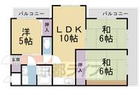 モアライフ酒井松201の間取り