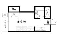 京都府京都市南区久世中久世町5丁目の賃貸マンションの間取り
