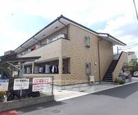 京都府長岡京市開田3丁目の賃貸アパートの外観