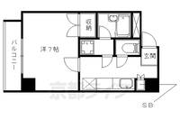 パインベルテⅡ502の間取り