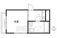 ベルメゾン堀川202の間取り