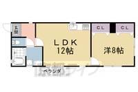 ハイツ釈迦堂2Fの間取り