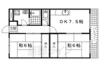久御山ファーストマンションの間取り