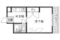 ジュネス神楽田304の間取り