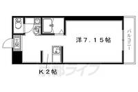 キャッスル京都南416の間取り