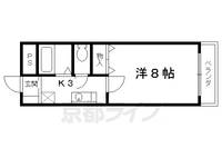 リバーヒルズ307の間取り