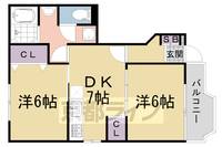 メゾン山城102の間取り