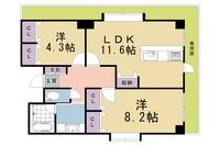 物件の間取り画像