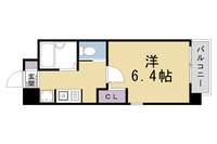 京都府京都市北区上賀茂神山の賃貸マンションの間取り