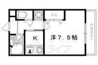 ファンハウス北山の間取り