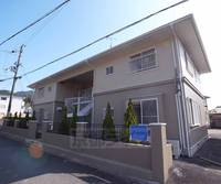 京都府京都市左京区岩倉三宅町の賃貸アパートの外観