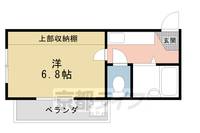 シャトー朝日3Cの間取り