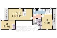 物件の間取り画像