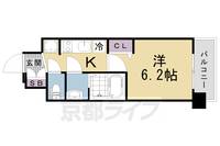 プレサンス THE KYOTO 粋都の間取り