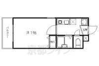 シューパレス201の間取り