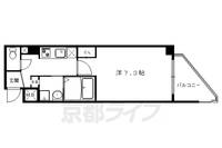 ティーズ・カサ北白川の間取り